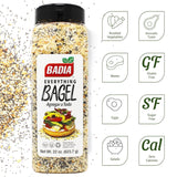 Badia Everything Bagel Seasoning Blend, 22 oz - Sesame Seed, Poppy Seed, Garlic, Onion and Salt