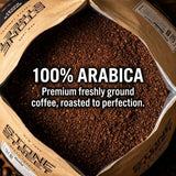 BROOKLYN SIGNATURE BLEND | Freshly Ground Coffee |1 LB Resealable Bag | Medium - Dark Roast Level - Bold & Balanced | Specialty Handcrafted 100%