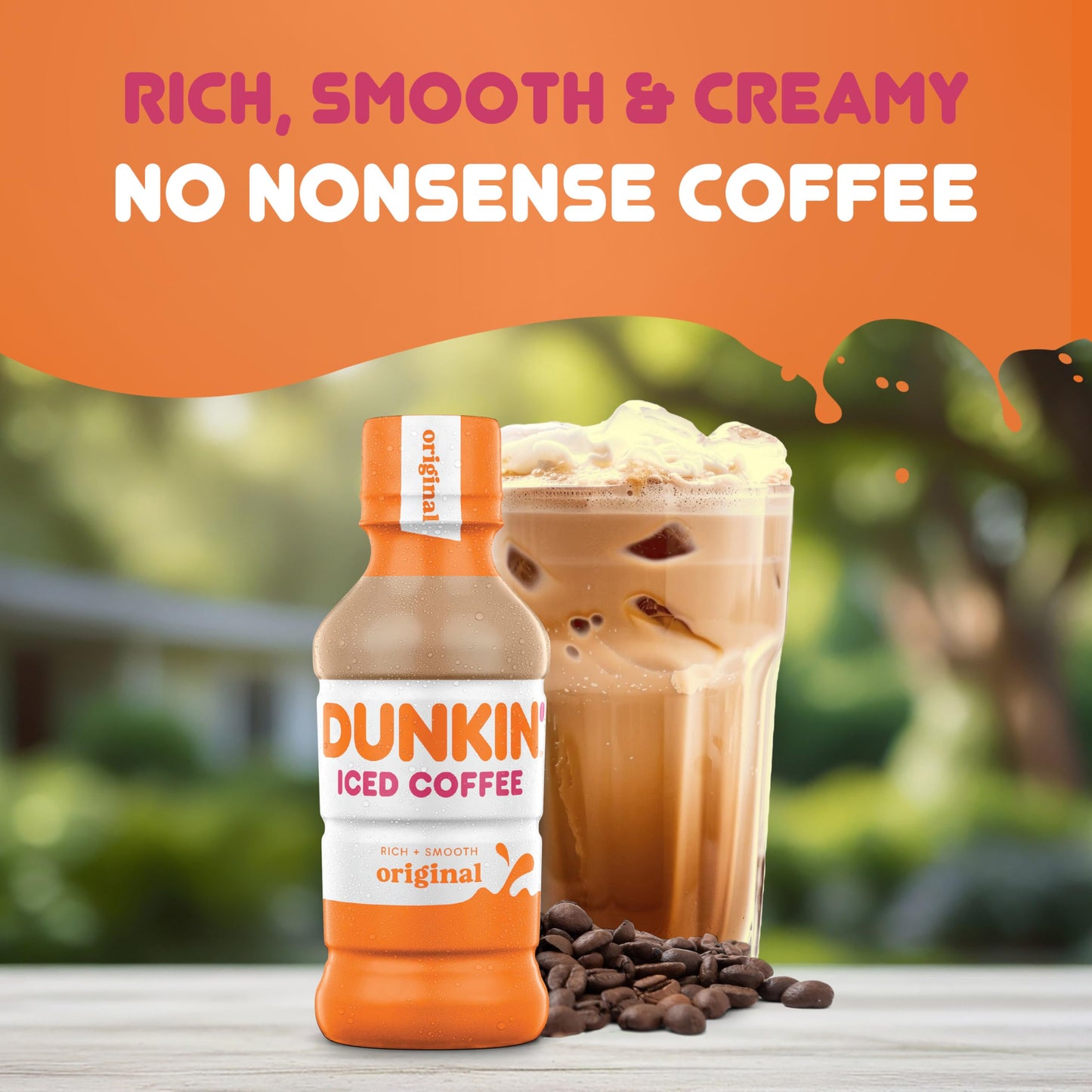 Dunkin' Donuts Original Iced Coffee, 13.7 fl oz
