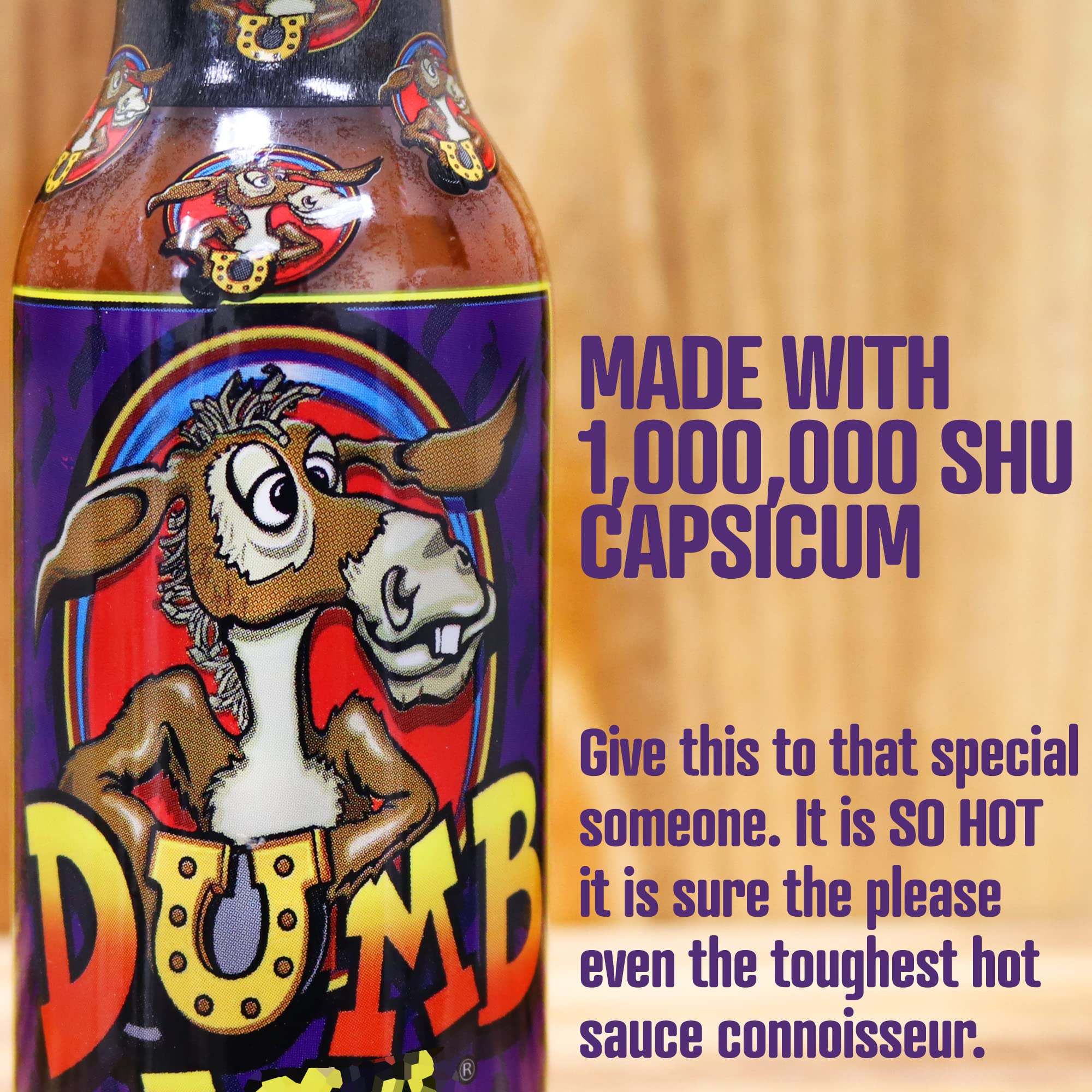 KICKIN' Family Hot Sauce Gourmet Gift Set - 5oz. 4 Pack - Try if you dare! - Perfect Ultimate Gourmet Gift for the Hot Sauce Fan
