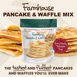 Stonewall Kitchen Farmhouse Pancake & Waffle Mix, 33 oz Stand Up Pouch