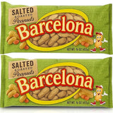 Barcelona Nut Inshell Peanuts Salted & Dry Roasted Bags | Bulk 2 Pounds | In Shell For Human | Whole Jumbo Peanuts | In the Shell for People | Healthy
