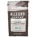 Allegro Coffee, Coffee Colombia El Premio De Timana Whole Bean, 12 Ounce