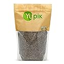 Yupik Organic Black Chia Seeds, 2.2 lb (35.2 oz), Gluten-Free, GMO-Free, Kosher, Vegan, Raw Plant-Based Superfood, Rich in Fiber, Source of Omega-3