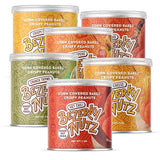 Bezerky Corn Coated Nuts | Variety Pack | Baked Peanuts | Crunchy Corn | Family Snacks | Lebanese Nuts | Flavored Kri Kri | Snack Pack | 7oz (Pack