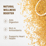 Yellow Mustard Powder 14.11 oz - Ground Organic Mustard Seed for Seasoning & Cooking - USDA Organic, Kosher, Gluten Free Mustard - The Holly Tree