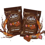 Colombina Coffee Delight Chewy Candy, Gluten-Free Soft Chewy Coffee Candies Made w/Authentic Colombian Coffee, 2 Pack (200 Count)