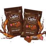 Colombina Coffee Delight Chewy Candy, Gluten-Free Soft Chewy Coffee Candies Made w/Authentic Colombian Coffee, 2 Pack (200 Count)