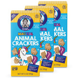 Goodie Girl Magical Animal Crackers - Gluten Free, Peanut Free, Dairy Free, Egg Free - Fun Shapes Like Unicorns & Mermaids - 6 oz Boxes (Pack of 3)
