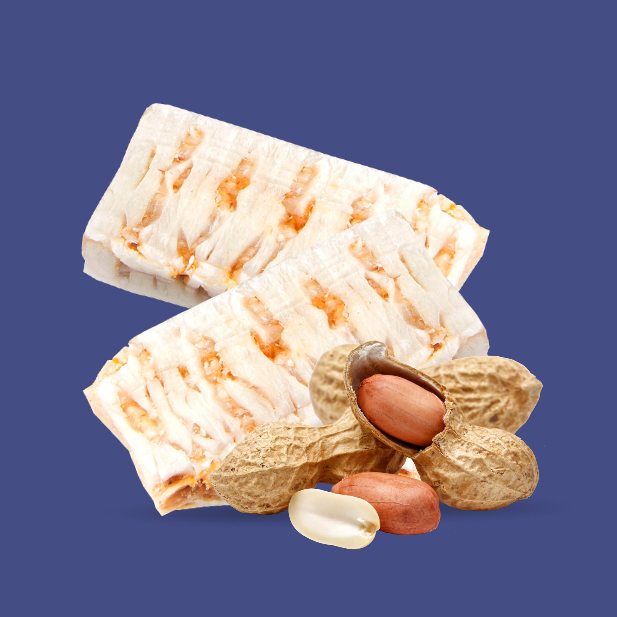 Peanut Butter Bars - 2 Pound Bulk Pack - 140 Count - Individually Wrapped Candy - Old Fashioned Candy for Snacking and Gifting - Creamy Nostalgic