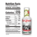 Arizona Sweet Tea, 16.9 Fl Oz, Pack Of 20