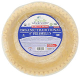 Wholly Wholesome Organic Traditional Pie Shells, 14 OZ