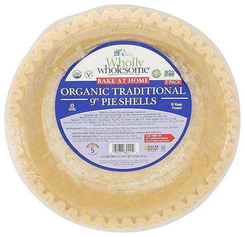 Wholly Wholesome Organic Traditional Pie Shells, 14 OZ