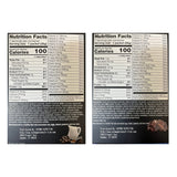 PROTIFIT - High Protein Caramel Caffe Latte & Mocha Pudding & Shake Mix 2 Pack, 15g Protein, Low Calorie, Low Fat, Low Carb, Aspartame Free, Idea