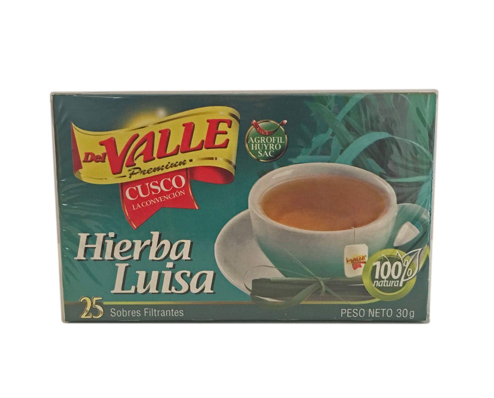 50 Bags-Hierba Luisa Digestive Tea Help bloating /Te Digestivo (Lemon Grass)