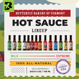 Butterfly Bakery of Vermont Cilantro Onion Hot Sauce, 5 fl oz