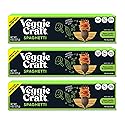 Veggiecraft Farms Spaghetti - NEW IMPROVED TASTE - Gluten Free Pasta, Thin Spaghetti Noodles, Plant Based Protein Spaghetti w/Cauliflower, Low Carb