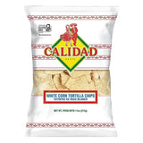 Calidad White Corn Tortilla Chips, 11 Oz