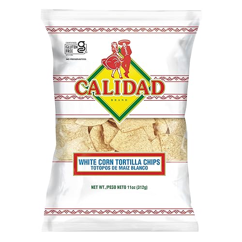 Calidad White Corn Tortilla Chips, 11 Oz