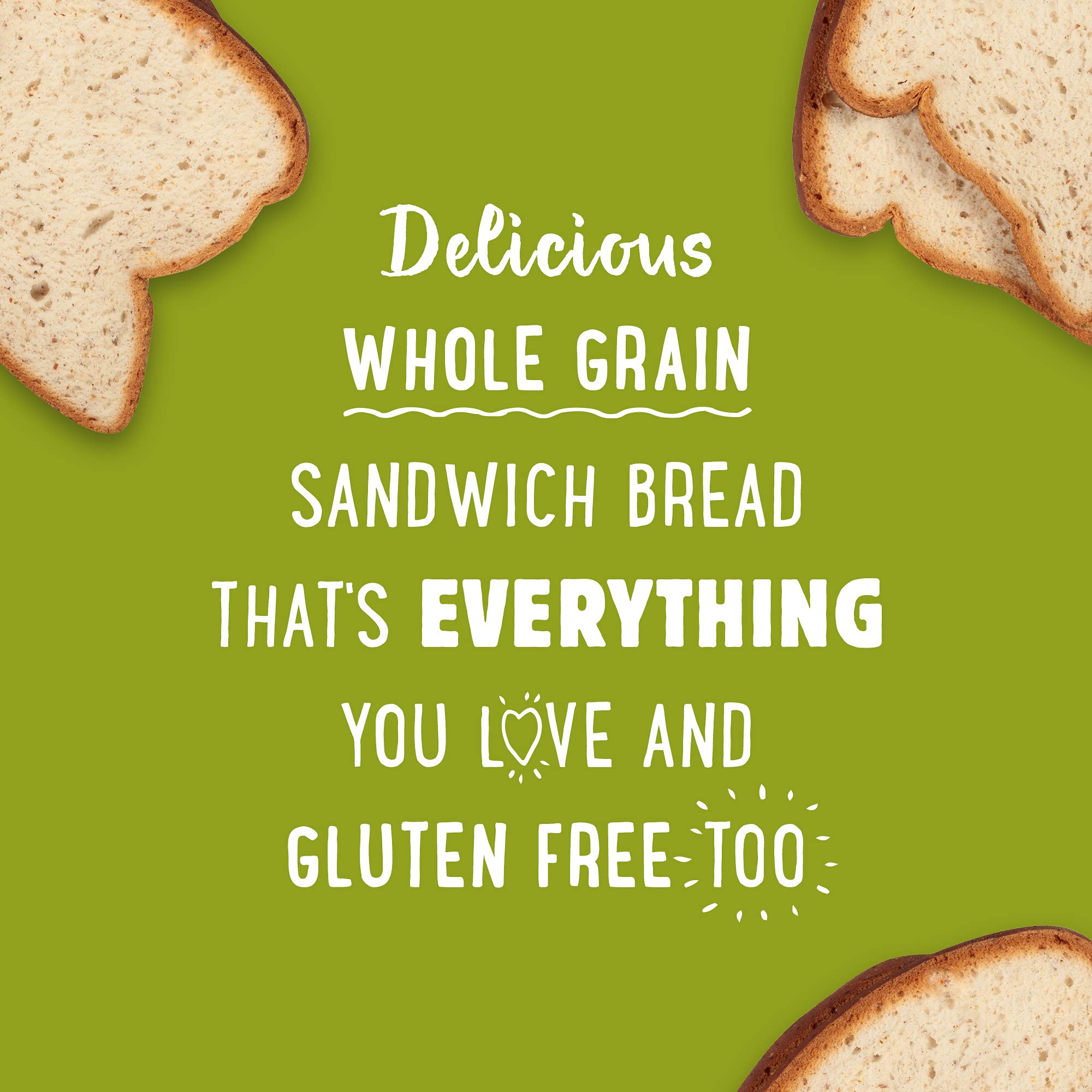 Udis Gluten Free Foods Whole Grain Bread, 12 Ounce