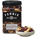 Ferris Coffee & Nut Blueberries Cranberries & Nuts Roasted & Salted Mix, 16 Ounce