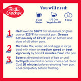 Betty Crocker Favorites Super Moist Chocolate Fudge Cake Mix, 13.25 oz