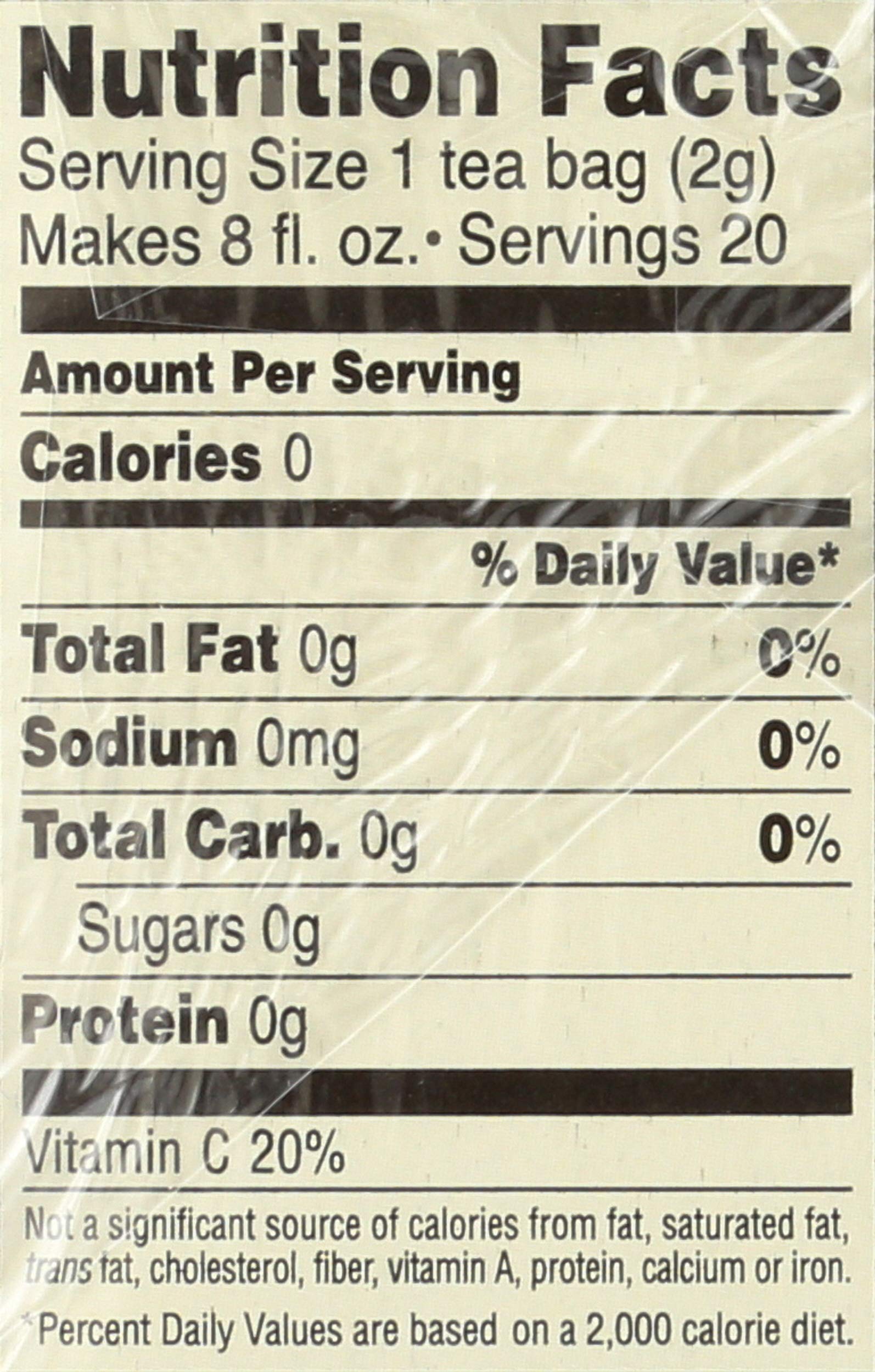 Celestial Seasonings Green Tea, Sleepytime Decaf Lemon Jasmine, 20 Count