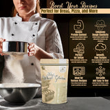 2.2 lb Vital Wheat Gluten | High-Protein, All-Natural Wheat Protein for Bread, Pizza Dough, Seitan, and More | Vegan & Keto-Friendly Baking Essential