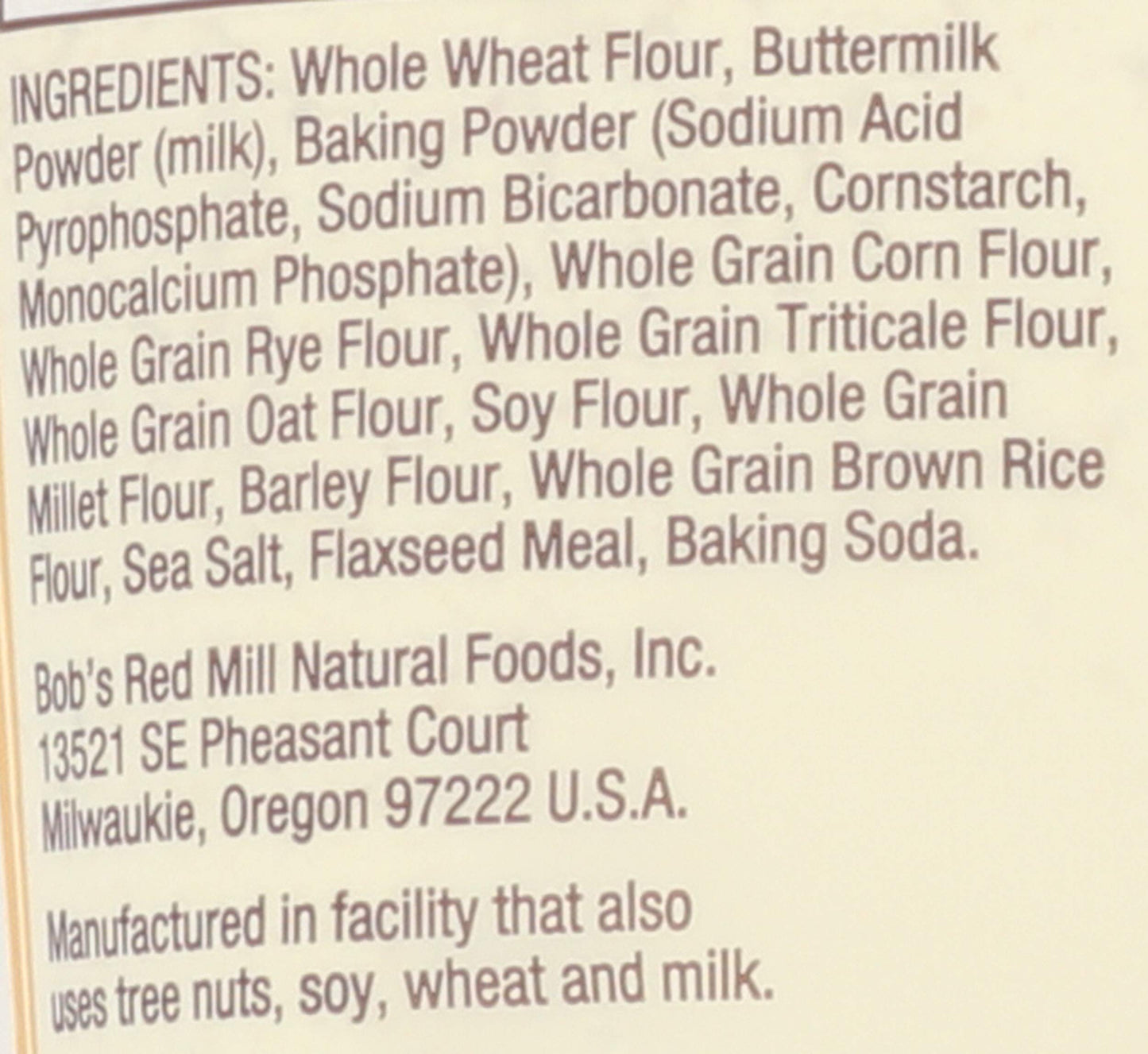 Bob's Red Mill 10 Grain Pancake & Waffle Mix, 24 Oz