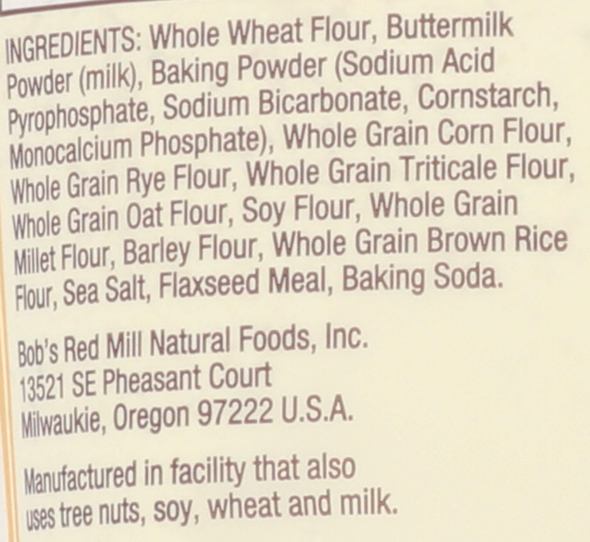 Bob's Red Mill 10 Grain Pancake & Waffle Mix, 24 Oz
