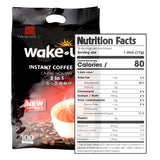 Vinacafe Premium 100 Sticks 3 in 1 Instant Wake-Up Coffee Mix, 100 Coffee Sticks Single Serves 1 Pack