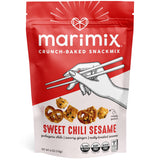 Marimix Snack Mix | Sweet Chili Sesame | Crunch Baked Sweet & Salty Savory Plant Based Naturally Gluten Free Whole Grain Fiber Charcuterie Pretzel