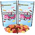 Bulk Mike and Ike Ice Cream Truck Mix, Assorted Chewy Candies, Resealable Bag, 10 Ounces (Pack of 2)