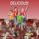 Bulk Cherry Individually Wrapped Hard Candy - 1.5lbs -Made from Life Savers Candy- Repackaged by Mima Mima - Mothers Day Candy, Basket Stuffers
