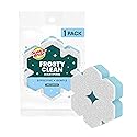 Scotch-Brite Snowflake Non Scratch Scrub Sponge for Cleaning Around the Home, Bathroom & More, Two-Sided Dish Sponge, Multi-Surface Safe, Best