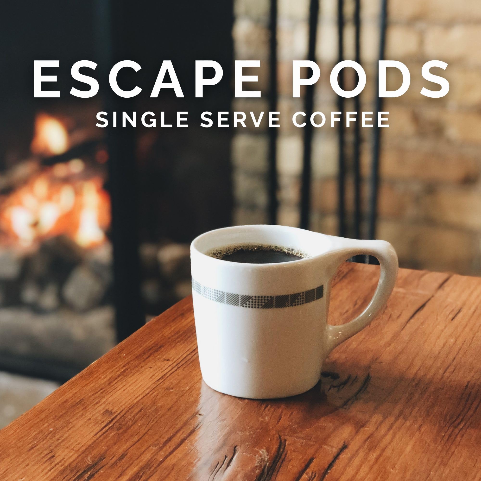 Stone Creek Coffee Dark Roast Escape Pods, Ground Coffee Pods - (12 Count, Pack of 1) - Smooth and Juicy Coffee with Dark Chocolate Tasting Notes - 3
