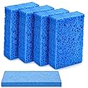 Mcyye 4PCS Compressed Kitchen Sponges for Household Use, Zero Scratch Scrub Dish Sponge Kitchen, Dual Sided Multipurpose Cleaning Sponges for Dishes