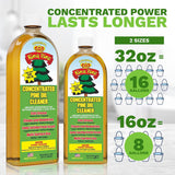 King Pine Concentrated Pine Oil Multi-Surface Cleaner Industrial Strength, Gold, 8 Fl Oz