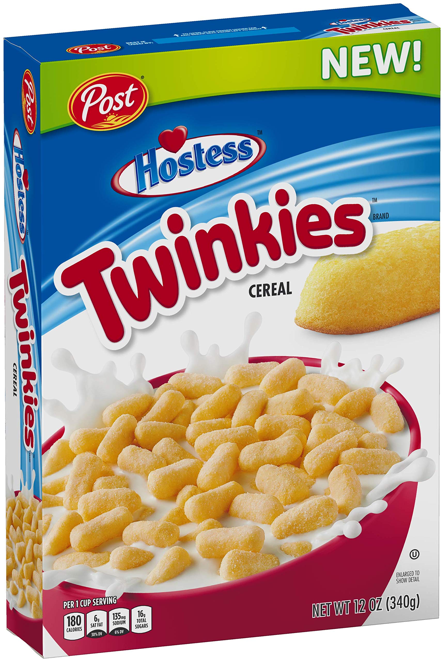 Hostess Twinkies Breakfast Cereal, 12 Ounce Box (Pack of 12)