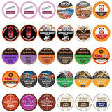 Crazy Cups Custom Variety Pack Coffee Pods | Dark Roast and Bold Flavors | Single Serve Cups for Keurig K-Cup Machines | Robust Assortment with No