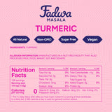 Fadwa Masala Turmeric Powder - 4.5 oz Jar, Authentic Desi Spices for Pakistani & Indian Cooking - No Artificial Ingredients - Gluten Free