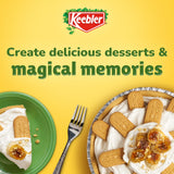 Keebler Ready Crust 9-Inch Graham Cracker Pie Crust, Premade Pie Crust For Baking And No-Bake, 6 oz