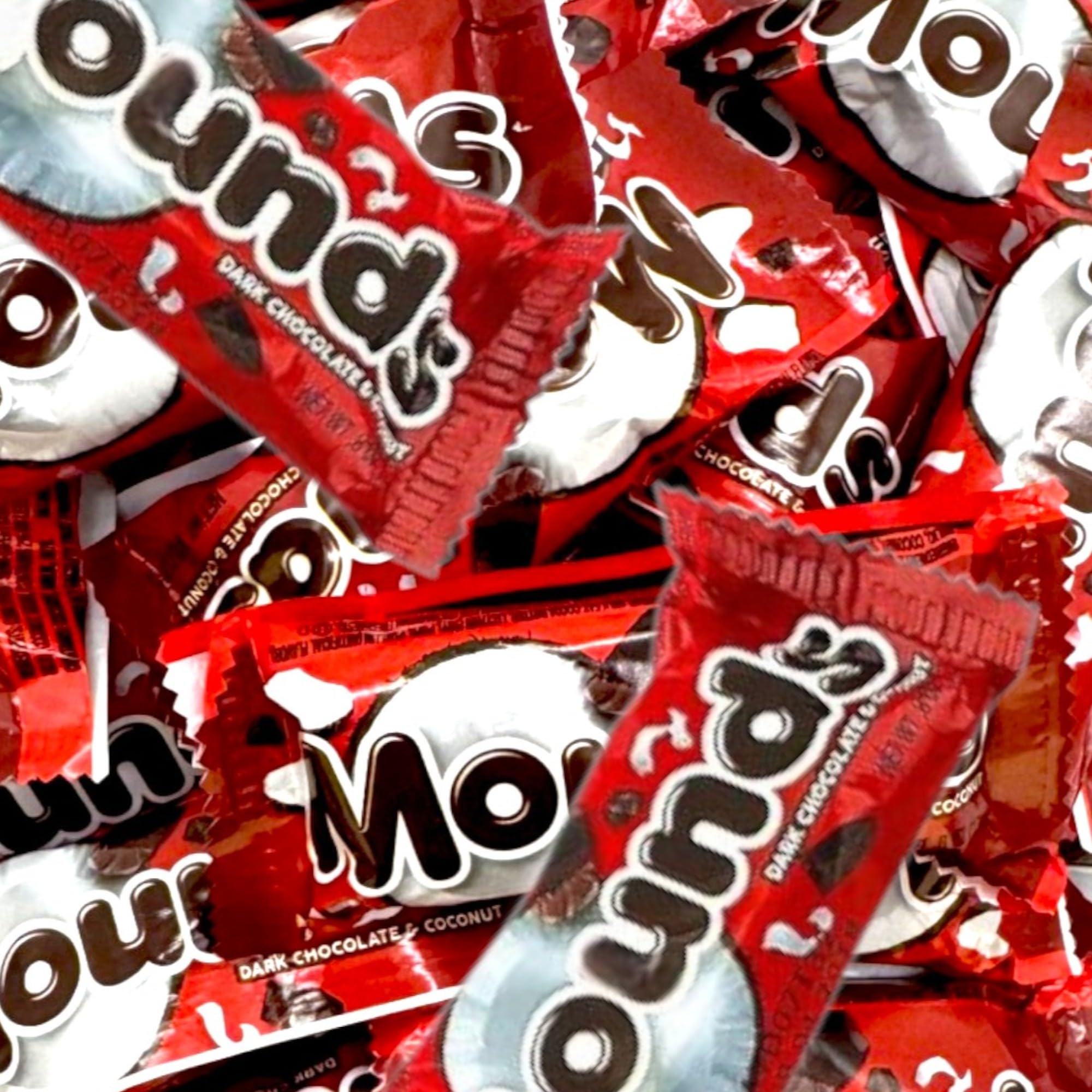Decadent Coconut and Dark Chocolate Candy Bars-1.5 lbs Individually Wrapped Creamy Coconut Enveloped In A Dark Chocolate Shell-Perfect for Snacks