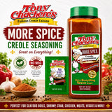 Tony Chachere's Creole Seasoning 30oz (More Spice+Packet)