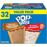 Pop-Tarts Toaster Pastries, Breakfast Foods, Kids Snacks, Mega Value Pack, Variety Pack (32 Pop-Tarts)