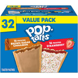 Pop-Tarts Toaster Pastries, Breakfast Foods, Kids Snacks, Mega Value Pack, Variety Pack (32 Pop-Tarts)