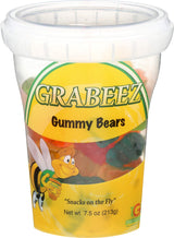 Grabeez Snack Cups Gummi Bears, 7.5 oz