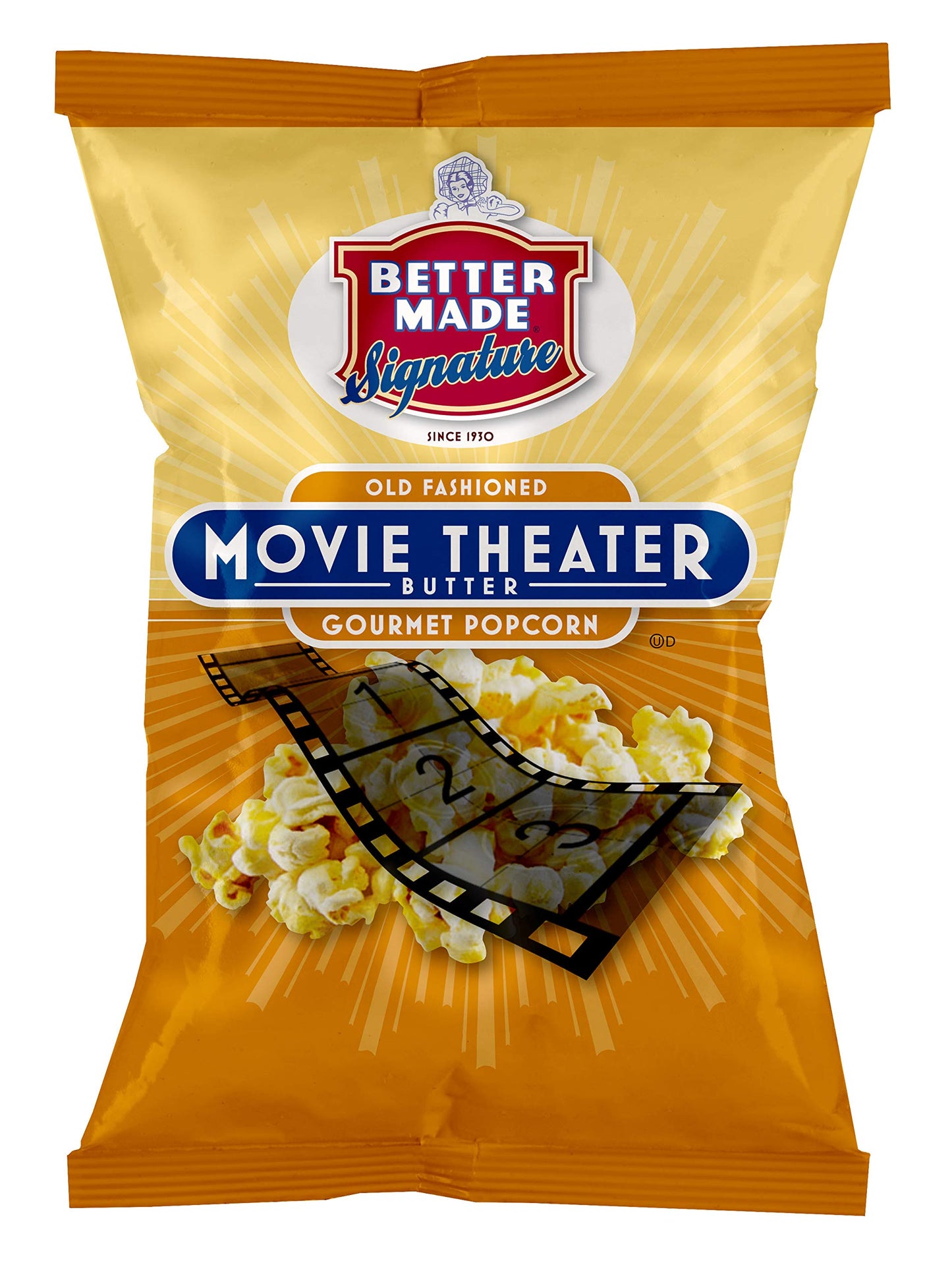 Better Made Special Variety Pack Popcorn - Pack of (8) - 2.75oz Bags - 2 Each Movie Theater Butter, White Cheddar, Cheddar Cheese, Hot Cheese Popcorn