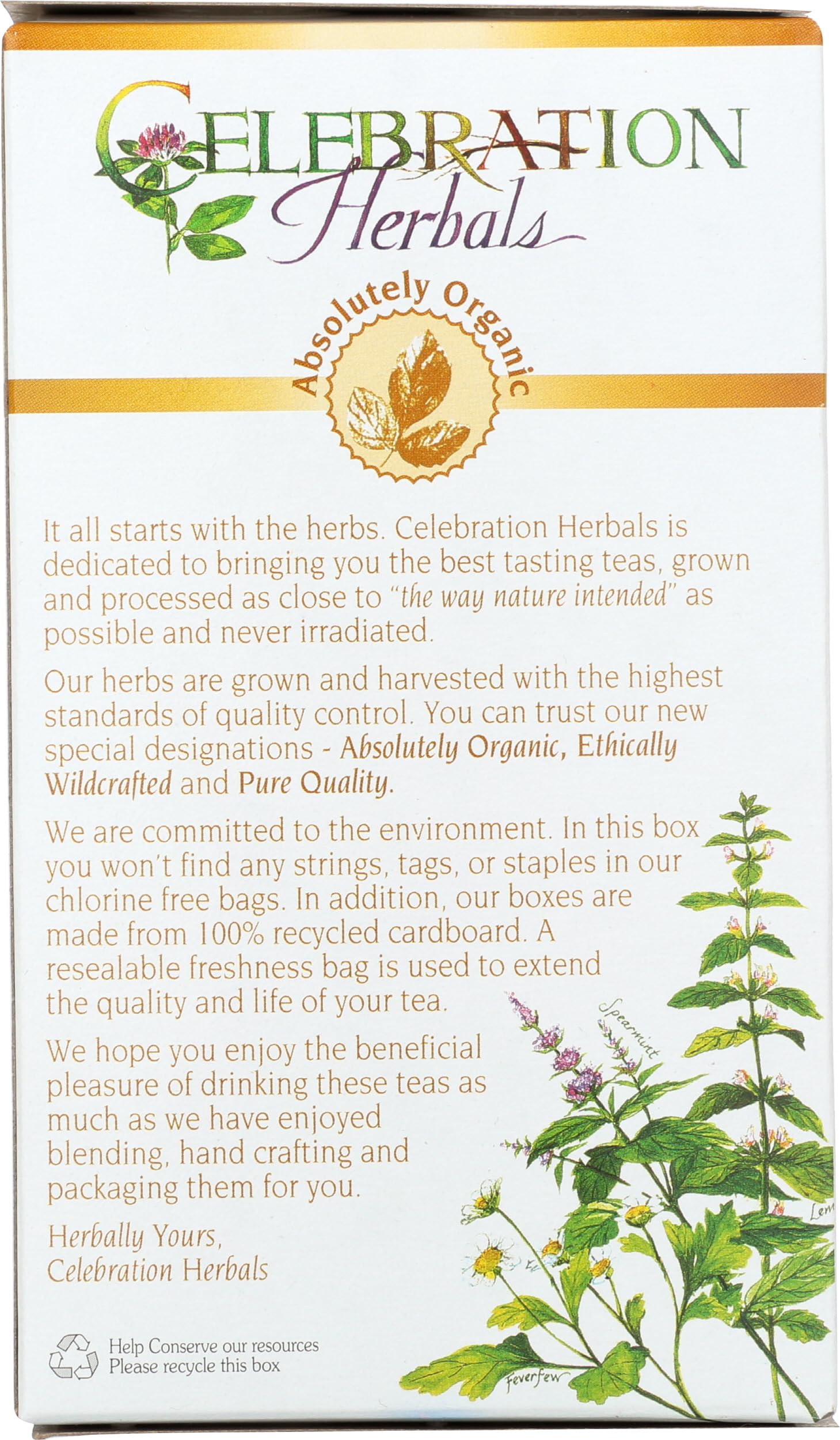 Celebration Herbals Organic Ginger Root Tea, 24 CT
