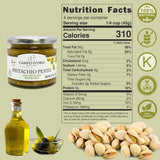 CAMPO D'ORO - Pistachio Pesto, Unsweetened, Paste, Sicilian Pesto, 6.35 oz